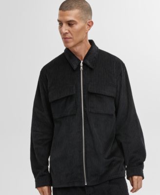 Mode of One - Men's Relaxed-Fit Corduroy Shacket