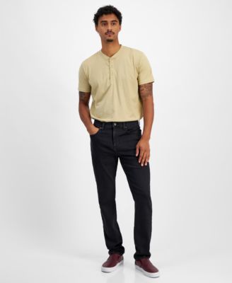 Sun + Stone - Men's Glacier Comfort Slim Fit Stretch Jeans