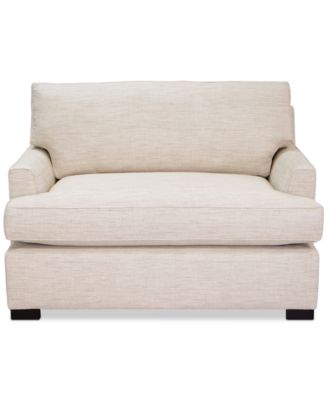 Furniture - Kaelie 55" Fabric Chair Bed