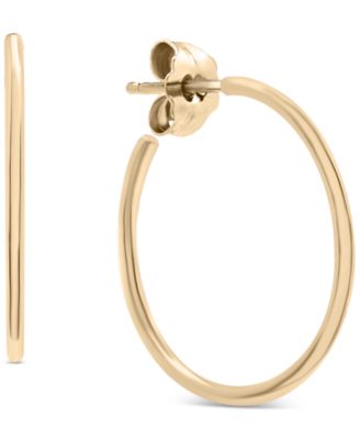 Audrey by Aurate - Polished Hoop Earrings in Gold Vermeil, Created for Macy's