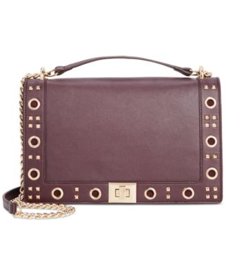 I.N.C. International Concepts - Ajae Flap Small Studded Shoulder Bag