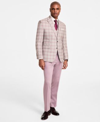 Tayion Collection - Men's Regular-Fit Suit Jacket, Vest & Pants
