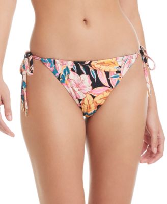 Red Carter - Women's Shirred Tie Side Triangle Bikini Bottoms