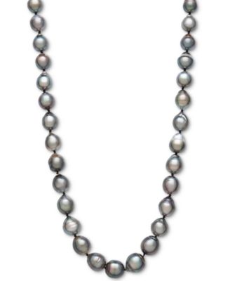 Belle de Mer - Cultured Tahitian Pearl (8-10mm) 18" Collar Necklace