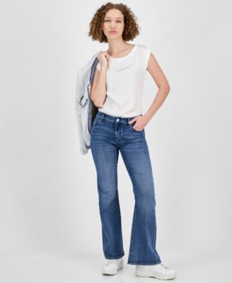Liverpool Los Angeles - Women's Hannah Mid-Rise Flare-Leg Jeans