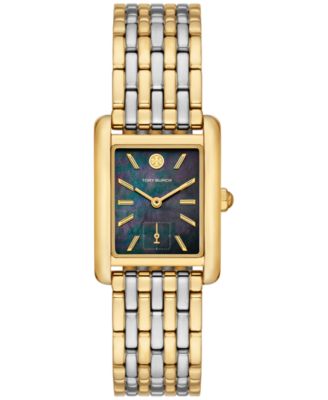 Tory Burch - Women's The Eleanor Two-Tone Stainless Steel Bracelet Watch 34mm