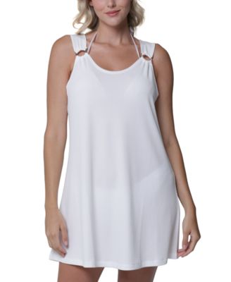 J Valdi - Women's Ring Tank Cover-Up Dress