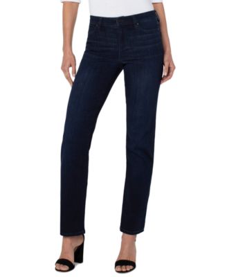 Liverpool Los Angeles - Women's Kennedy Mid Rise Straight Jeans