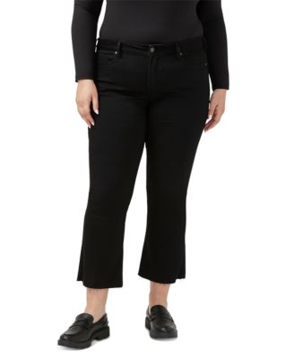 Silver Jeans Co. - Plus Size Suki Mid-Rise Curvy Fit Kick Flare Jeans