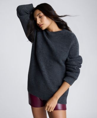 Kenneth Cole - Women's Oversized Crewneck Sweater