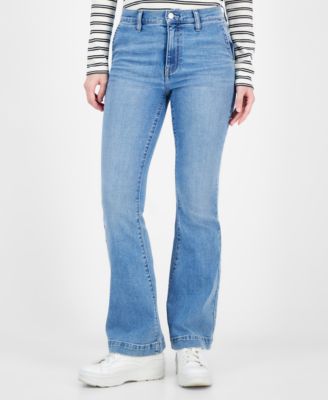 DKNY Jeans - Women's High-Rise Flare Trouser Jeans