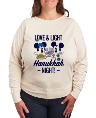 Hybrid Apparel - Plus Size Disney Hanukkah Graphic Pullover Top