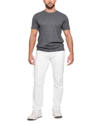 GUESS - Men's Slim-Straight White Denim Jeans