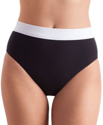 Mimi Flamingo - Women's Brooke Two-Tone High-Waisted Bottoms
