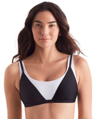 Mimi Flamingo - Women's Drift Two-Tone Bralette Bikini