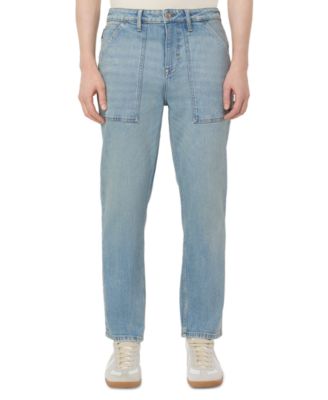 Frank And Oak - Men's Relaxed-Fit Utility-Pocket Jeans