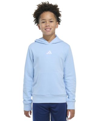 adidas - Big Boys Long-Sleeve Essentials Small Logo Pullover Hoodie
