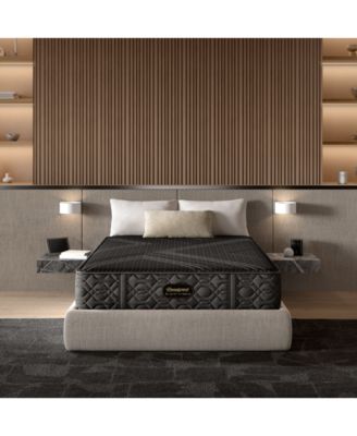 Beautyrest - Black Hybrid Series One 12.5" Firm Tight Top Mattress - Queen