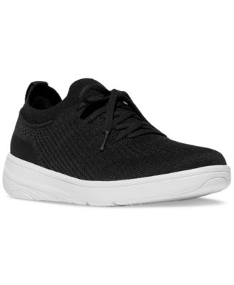 FitFlop - Women's Super-Q Knit Slip-On Lace-Up Sneakers