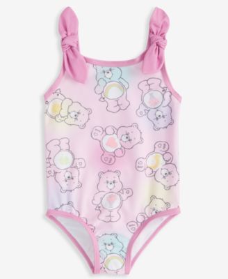 Dreamwave - Toddler Girls Care Bears One-Piece Swimsuit