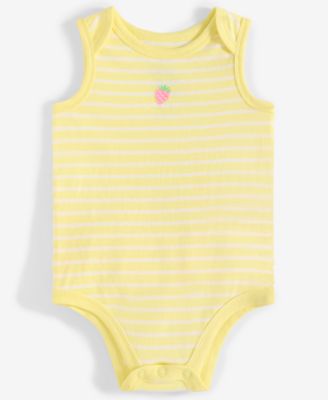 First Impressions - Baby Girls Club Stripe Sunsuit