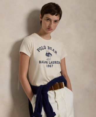 Polo Ralph Lauren - Women's Polo Bear Cotton Jersey Tee