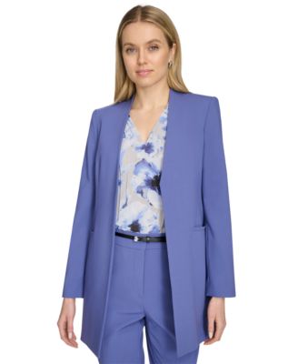 Calvin Klein - Women's Lux Open-Front Blazer