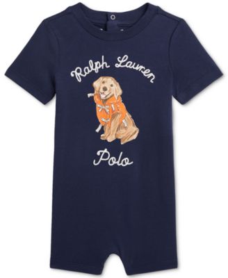 Polo Ralph Lauren - Baby Jersey Dog-Print Shortall