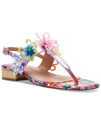 Betsey Johnson - Women's Jaydda Thong Slingback Sandals