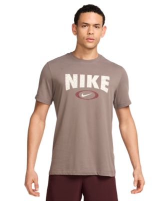 Nike - Men's Dri-FIT Fitness Short Sleeve Crewneck Logo T-Shirt