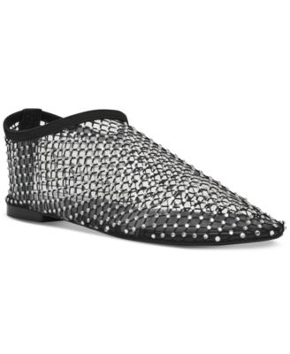Steve Madden - Women's Mino Mesh Rhinestone Flats