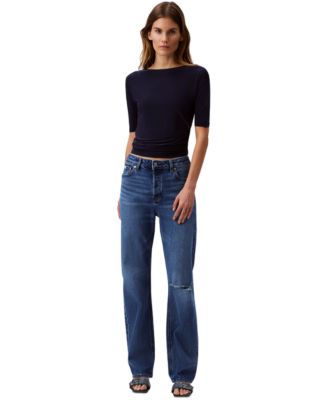Calvin Klein Jeans - Women's 90s Straight-Leg Jeans