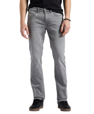 Buffalo David Bitton - Men's Straight Six Sleek Gray Jeans
