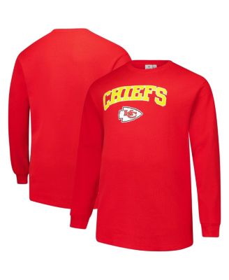Fanatics - Men's Red Kansas City Chiefs Big Tall Thermal Long Sleeve T-Shirt