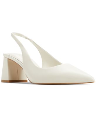 ALDO - Women's Uliana Pointed-Toe Slingback Block-Heel Pumps