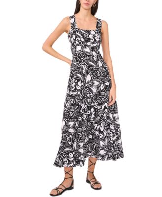 Vince Camuto - Women's Printed Sleeveless Maxi Dress