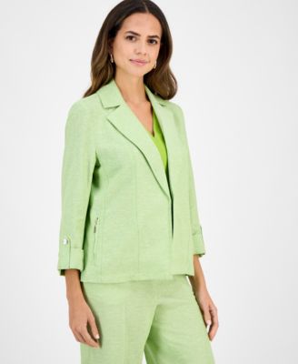 Kasper - Women's Linen-Blend Blazer