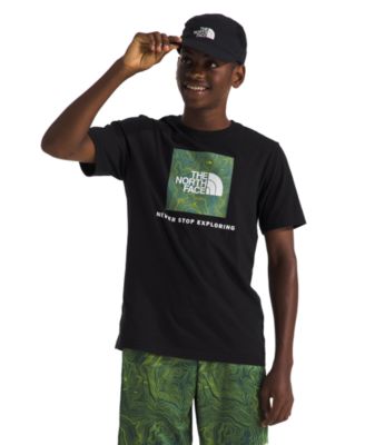 The North Face - Big Boys Never Stop Exploring Graphic Cotton Short-Sleeve T-Shirt