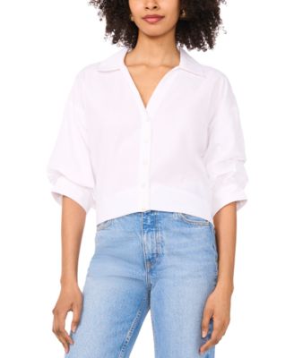 Parker - Women's The Francessca Cotton Puff-Sleeve Shirt