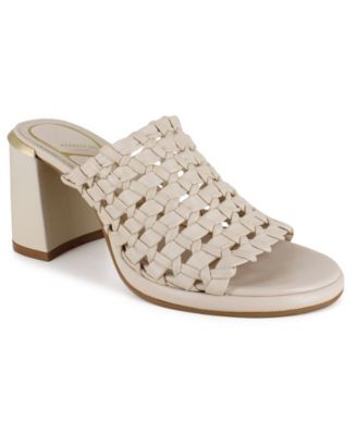 Kenneth Cole New York - Women's Solara Block Round toe Heel Sandals