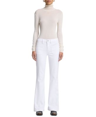 7 For All Mankind - Women's Dojo Tailorless Patch-Pocket Bootcut Jeans