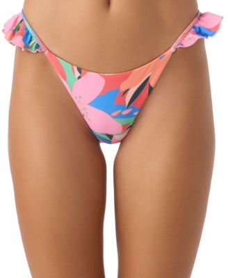 O'Neill - Juniors' Ruffle Cabana Bikini Bottoms