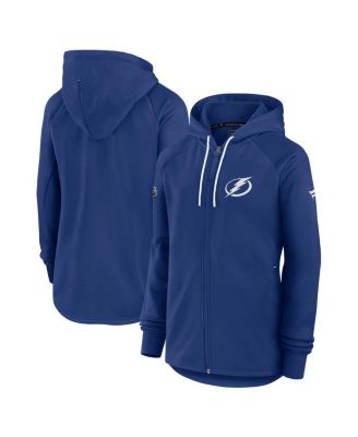 Fanatics - Women's Blue Tampa Bay Lightning Authentic Pro Rink Fleece Full-Zip Jacket