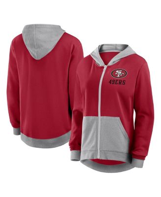 Fanatics - Women's Scarlet San Francisco 49ers Hit It Full-Zip Hoodie
