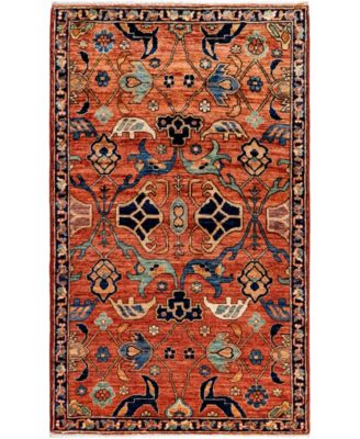 ADORN HAND WOVEN RUGS - Serapi M1945 3'3''x5'4'' Area Rug