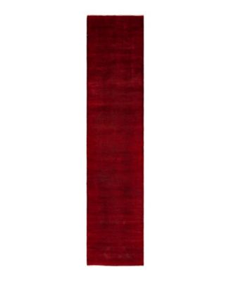 ADORN HAND WOVEN RUGS - Fine Vibrance M1591 3'x13'4'' Runner Area Rug