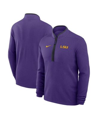 Nike - Men's Purple LSU Tigers Victory Performance Half-Zip Top
