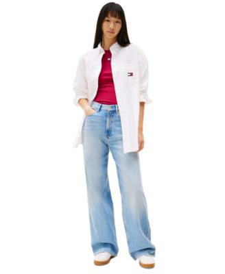 Tommy Jeans - Women's Claire High-Rise Wide-Leg Jeans