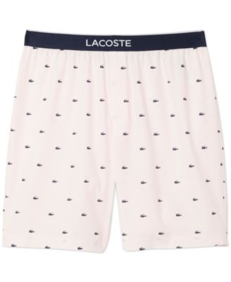 Lacoste - Men's Loungewear Croc Print Pajama Shorts