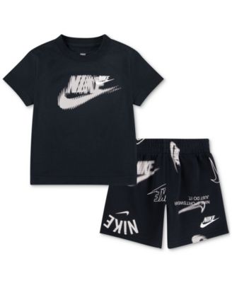 Nike - Toddler Club Brand Energy T-Shirt & Shorts, 2 Piece Set
